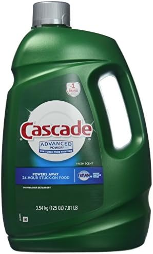 Cascade Advanced Power Liquid Machine Dishwasher Detergent With Dawn 125Fl Oz Plastic Bottle (125 Fl Oz)