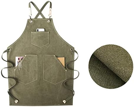RAPRON High-end hairdressers apron, barber salon overalls, flower shop restaurant bar Work clothes