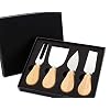 Kaasmessen Set Mini Kaasmessen/4 kleine kaasmessen/Kaas Vork/Kaas Schop/Kaas Messen/Voor elk type kaas/Cake Dessert…