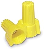 King Innovation 67071 Contactors' Choice Yellow Wing Wire Connector, Pack of 500