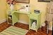 Arrow 1004 Olivia Sewing, Cutting, Quilting, and Crafting Sewing Cabinet with Storage and Lift, Pistachio Green Finish