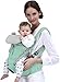 Baby Carrier-Ergonomic 360 Baby Carrier-Easy to Put On 6 Safe and Comfortable Positions-Backpack Carriers Front and Back-Extendable Newborn-Toddler Carrier-Hipseat Infant Carrier-Improved Ergo Model