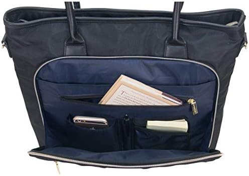 Kenneth Cole Reaction Chevron 15" Laptop & Tablet Business Tote with Removable Shoulder Strap 4 Kenneth Cole Reaction Chevron 15" Laptop & Tablet Business Tote with Removable Shoulder Strap