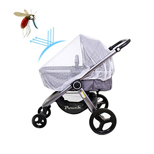 Victarvos Baby Pram Net, Mosquito Net for Pushchair, Pram, Travel Cot, Car Seat, Strollers, Cribs, Baby Bouncers, Play Pen