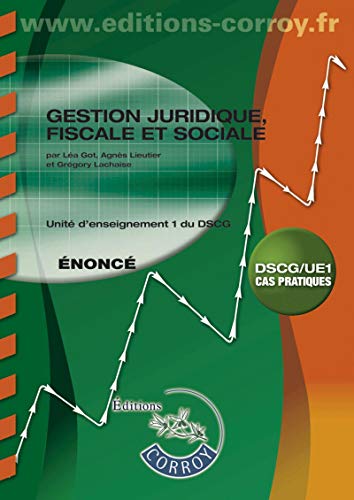 Gestion juridique, fiscale, sociale, énoncé by (Paperback)