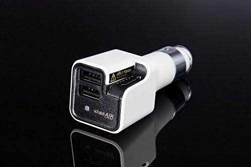 Schatzii AIR Ionic Car Air Purifier + Car Charger - Black