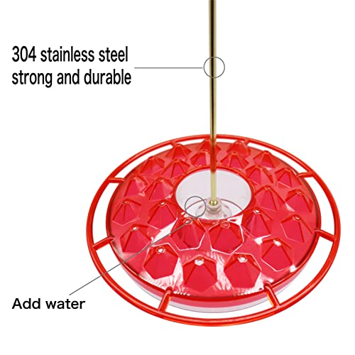 Hummingbird Feeders for Outdoors, Leak Proof, Hanging Bird Feeder for