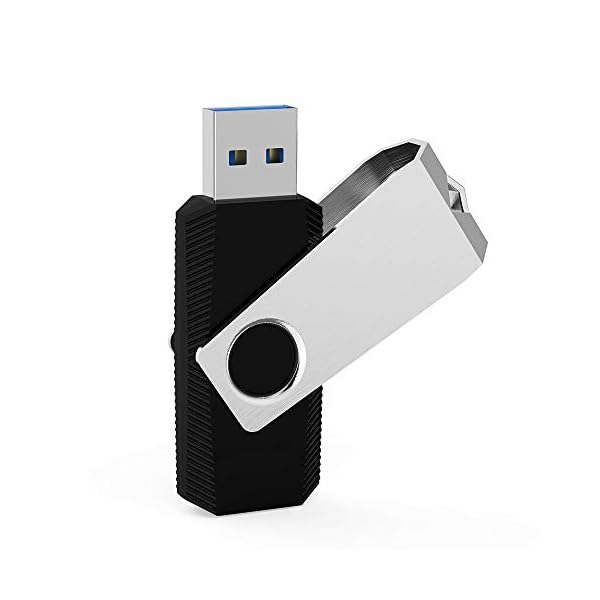 Aiibe 3 Stück 64 GB USB Flash Drive 3.0 Thumb Drive Jump Drives USB Memory Stick 64GB Swivel Design Datenspeicherung… – Bild 5