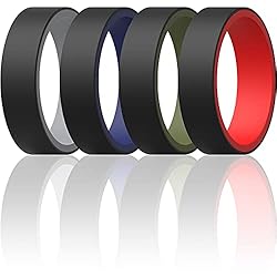 ThunderFit Unisex Silicone Wedding