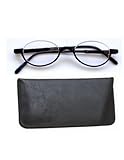 Under Frame Reading Glasses in Incredible Colors For Men or Women - Case Included