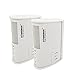 Doberman Security Infrared Technology Security Alarm, White (SE-0104W-2PK)