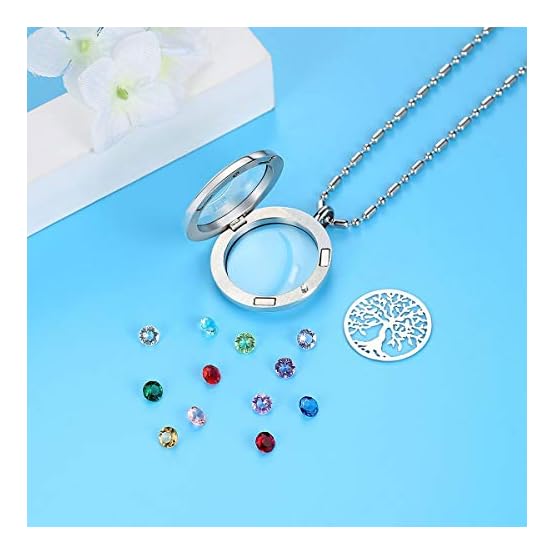 Family-Tree-of-Life-Floating-Living-Memory-Locket-Pendant-Necklace-with-Birthstone-All-Charms-Included Family-Tree-of-Life-Floating-Living-Memory-Locket-Pendant-Necklace-with-Birthstone-All-Charms-Included