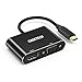 CHOETECH USB C to HDMI VGA Adapter, USB-C Type C to HDMI 4K+VGA Adapter Thunderbolt 3 Compatible MacBook Pro/ iPad Pro/ MacBook Air/ Chromebook Pixel/ Dell XPS 13/ Lenovo 900/ Samsung Galaxy Note 9