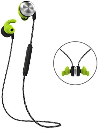 Bluetooth Wireless HeadsetLARAKAPA Magnet Attraction V4.1 Wireless Bluetooth Earbuds Earphones Sweatproof Hands Free In-Ear Headphones with Microphone Stereo for Running Sports