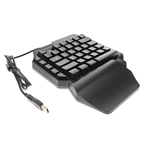 Keyboard Half Razor KOMBIUDA Mini Keyboard Half Keyboard Gaming E- Keyboard Gaming Keyboard ...