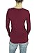 Cordiu Plain V Neck Classic Long Sleeve Essential Solid T Shirt Plus