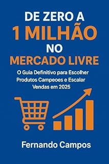 Livro De Zero a 1 Milhão no Mercado Livre