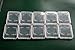 LORJE 10 pcs SD MMC/SDHC Memory Card Plastic Storage Jewel Case