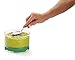 Casabella Guac-Lock Container with Tray, Green/White