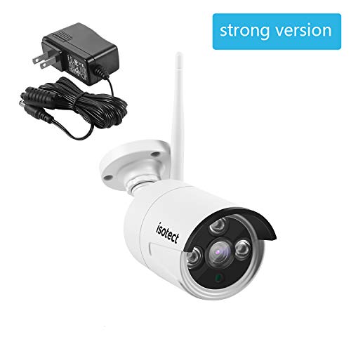 Outdoor/Indoor Video Surveillance Security&nbsp;Waterproof Camerawith a Power Adapter,Wireless Home 1080P IP Camera,65ft Night Vision,just Extend for isotect WiFi NVR Kits