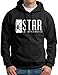 Star Labs Hoodie Star Laboratories Hooded Sweatshirt M Black
