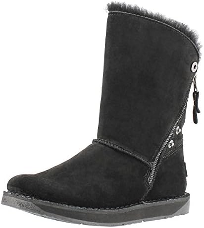 SoftMoc Women's Norway Lined Zipper Boot Black 8 M US