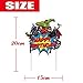 Super Hero Cake Topper Birthday Cake Cupcake Decorations Party Supplies Toppers for Fans of Super Hero