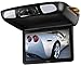 BOSS Audio Systems BV12.1MCH 12.1 Inch Flip-Down Car Monitor - DVD, CD, MP3, USB, SD, FM Transmitter, Black Grey Tan Interchangeable Housings, 2 Dual-Channel Wireless Headphones, Wireless Remote
