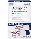 Aquaphor Advanced Therapy Healing Ointment Skin Protectant 2-.35 Ounce Tubes