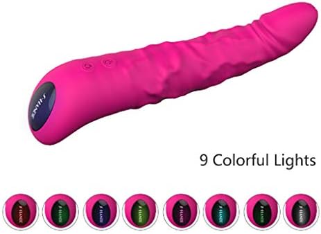 ICCQ Novelty Lifelike Toys for Women - 9 Speeds - Large Size - USB Rechargeable - Life Waterproof & Ultra-Silent Design - The Best Choice for Travel and Holidays
