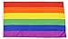 Rainbow Printed Polyester Flag, 3ft x 5ft