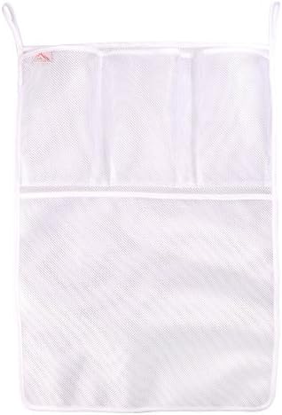 Bath Toy Organizers for Baby, toddlers and Kids, by InsideSmarts (1, White)