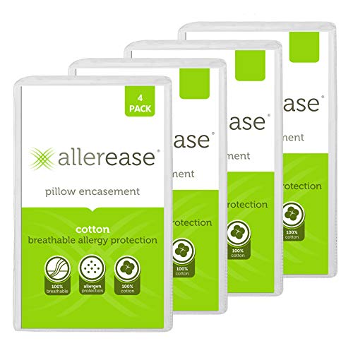 AllerEase Cotton Pillow Protectors