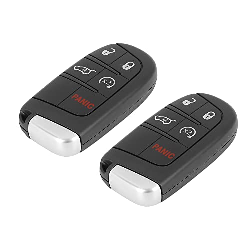 X AUTOHAUX 2pcs Replacement Car Keyless Entry Remote Key Fob Shell Case