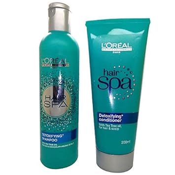 L'Oreal Professionnel Hair SPA Detoxifying Shampoo 250ml and Conditioner 200ml combo