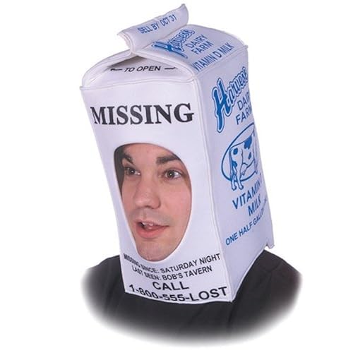 Rasta Imposta Milk Carton Hood Clothing, Shoes & Jewelry, Costumes & Accessories, Men, Accessories, Headwear