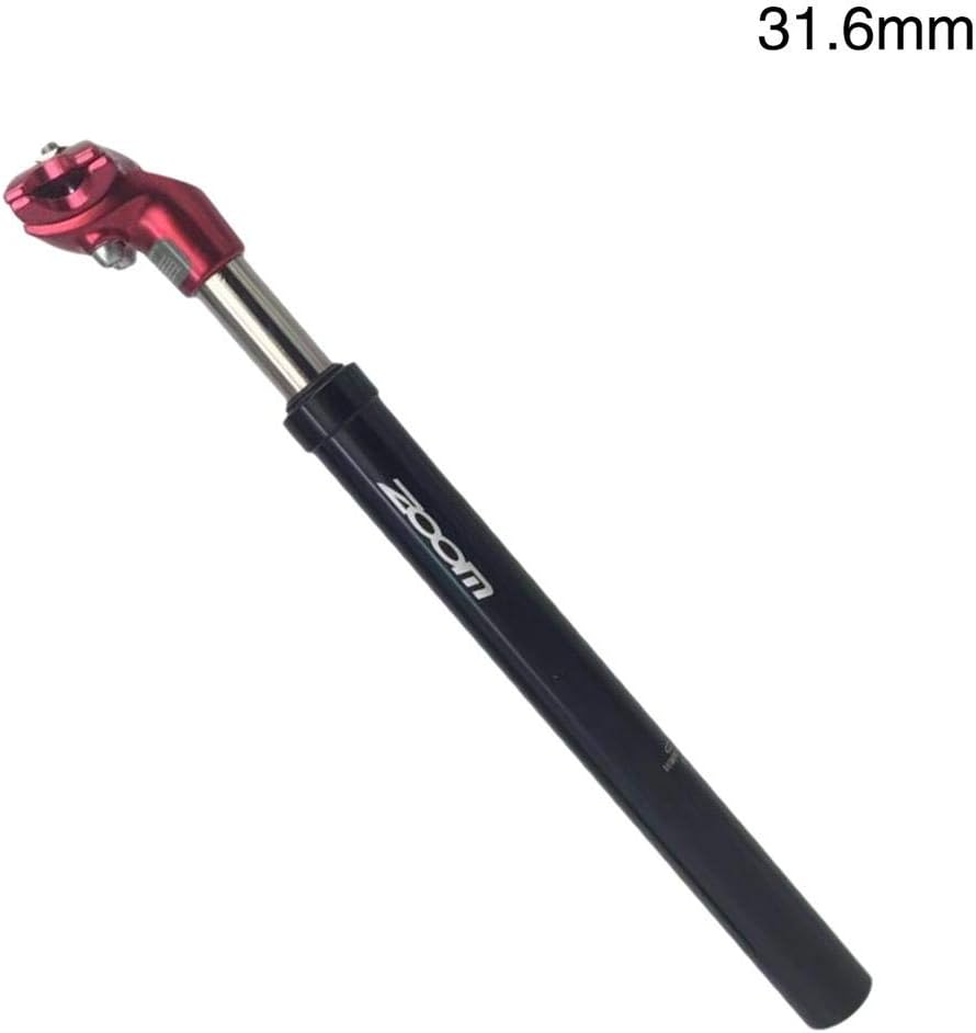 Nicololfle Mountain Bike Suspension Seat Post Aluminum Alloy Bicycle Saddle Post Tube Suspension Seat Rod Aluminum Alloy Seat Tube