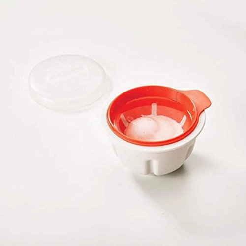 Glorrt Microwave Oven One Egg Poacher Sandwich Kitchen Novelty Gadgets Breakfast Cooke - Thumbnail 2