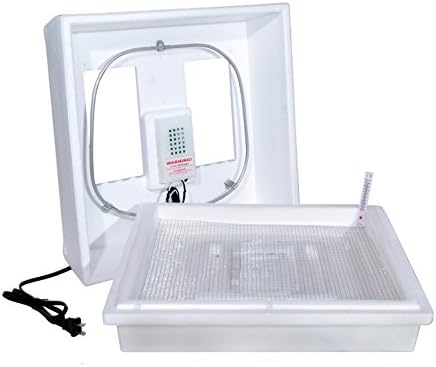 Brower Styrofoam Still Air Egg Incubator with Liner and Picture Window