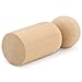 Wood Peg Dolls Unfinished 2-3/8 inch, Pack of 50 Birch Wooden Dad Dolls for Peg People Crafts and Small World Play