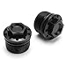NEVERLAND CNC Anodized Fork Tube Cap Bolt for Harley Sportster 1200 883 Black 39mm 1987-2016