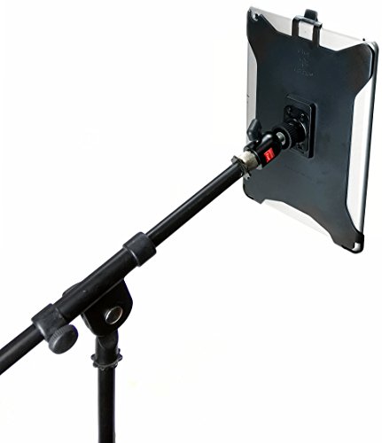 iShot G8 Pro iPad Pro 10.5 Mic Music Stand Tripod Mount Adapter Holder + 360° Locking Swivel Ball Head + 1/4" to 5/8" Thread Reducer Adapter Bushing Converter - Compatible with iPad Pro 10.5 inch Only