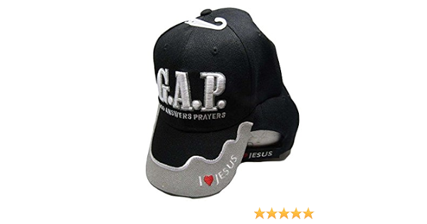 God Answers Prayer Embroidered Ball Cap 