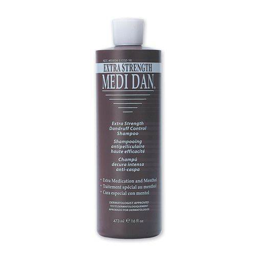 Medi Dan Extra Strength Dandruff Control Shampoo Hair And Scalp Treatments