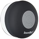 SoundBot SB510 HD Water Resistant Bluetooth 3.0 Shower Speaker, Handsfree Portable Speakerphone with Built-in Mic, 6hrs of playtime, Control Buttons and Dedicated Suction Cup for Showers, Bathroom, Pool, Boat, Car, Beach, & Outdoor Use