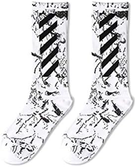 Personality high-tube hip-hop socks off socks ow men women long tube stockings white fashion autumn winter(buy two get three)