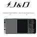 J&D Compatible for 8-Pack BlackBerry KEYone Screen Protector, [Not Full Coverage] Premium HD Clear Film Shield Screen Protector for BlackBerry KEYone Crystal Clear Screen Protector