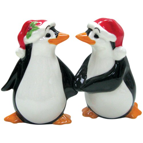 Cute Christmas Holiday Salt and Pepper Shaker Sets