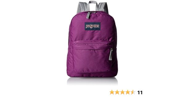 purple jansport backpack amazon