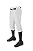 WILSON Sporting Goods Deluxe Youth Poly Warp Knit Pinstrip Baseball Pant, Medium, White with Navy